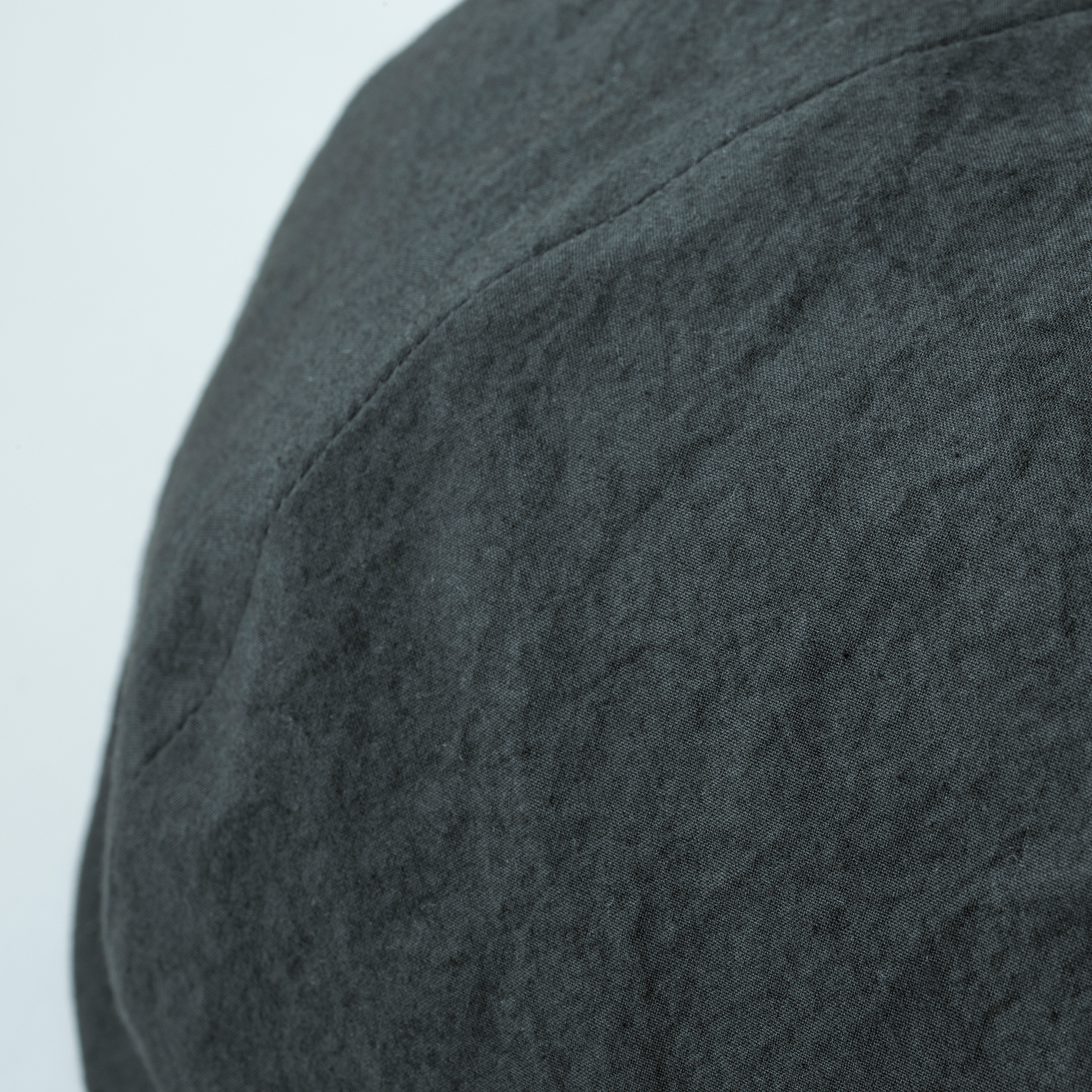 Grange wash cotton Cap Charcoal