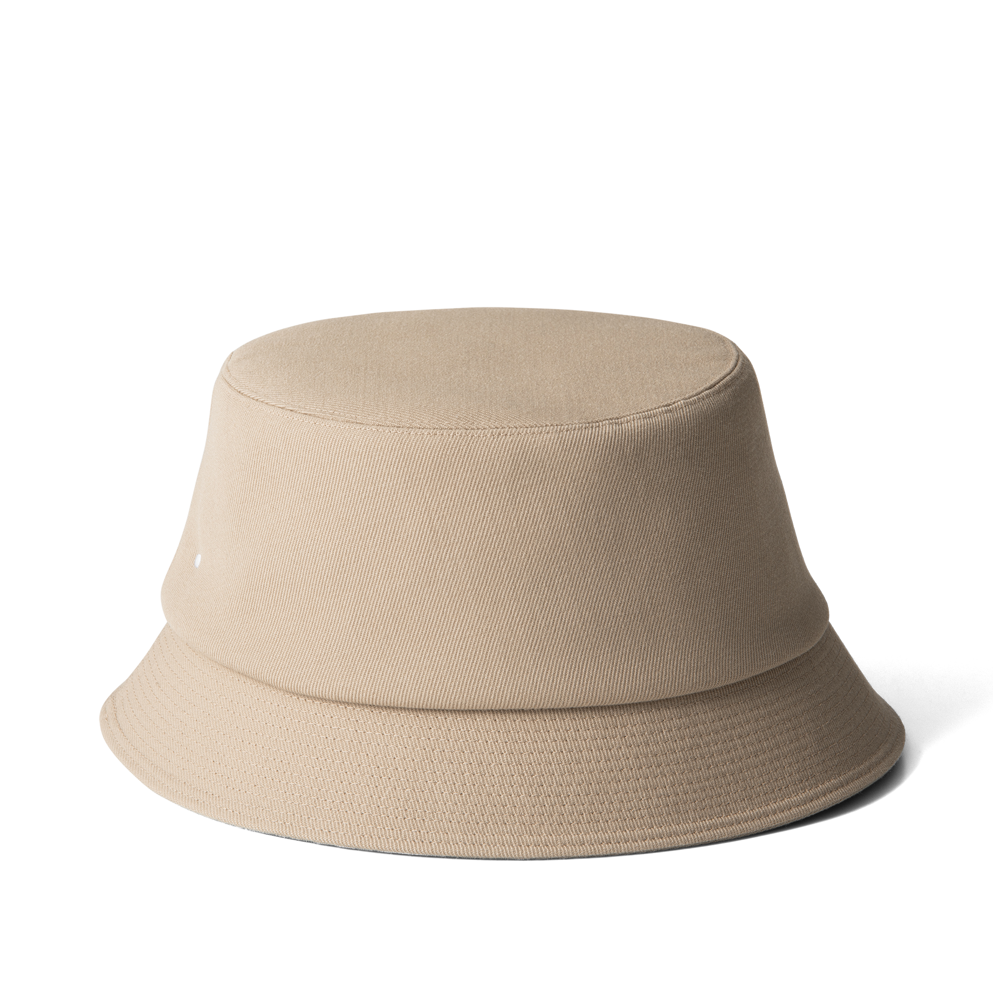 Wool Gabardine Hat Beige