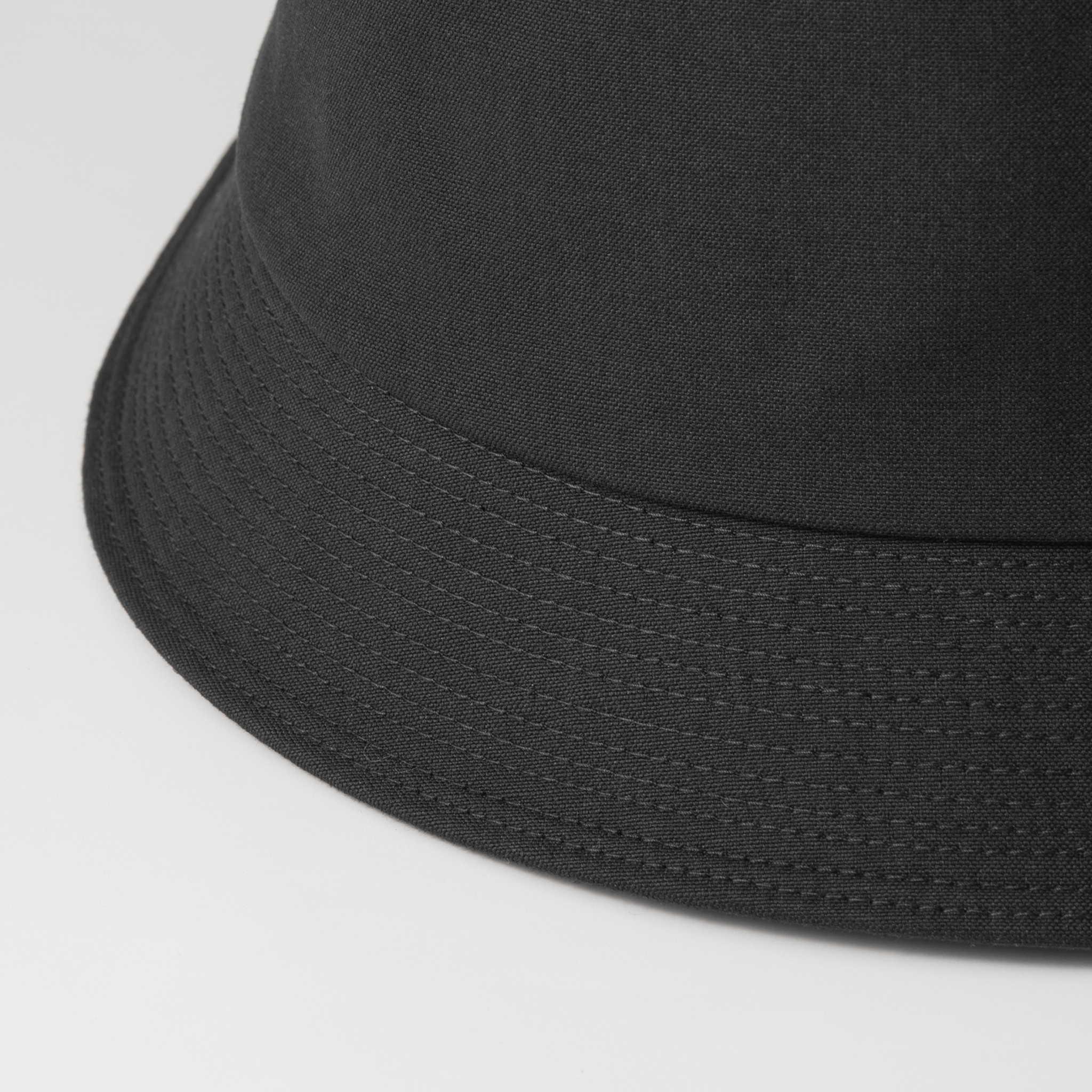 Cotton Wool Mohair Toropical Hat Black