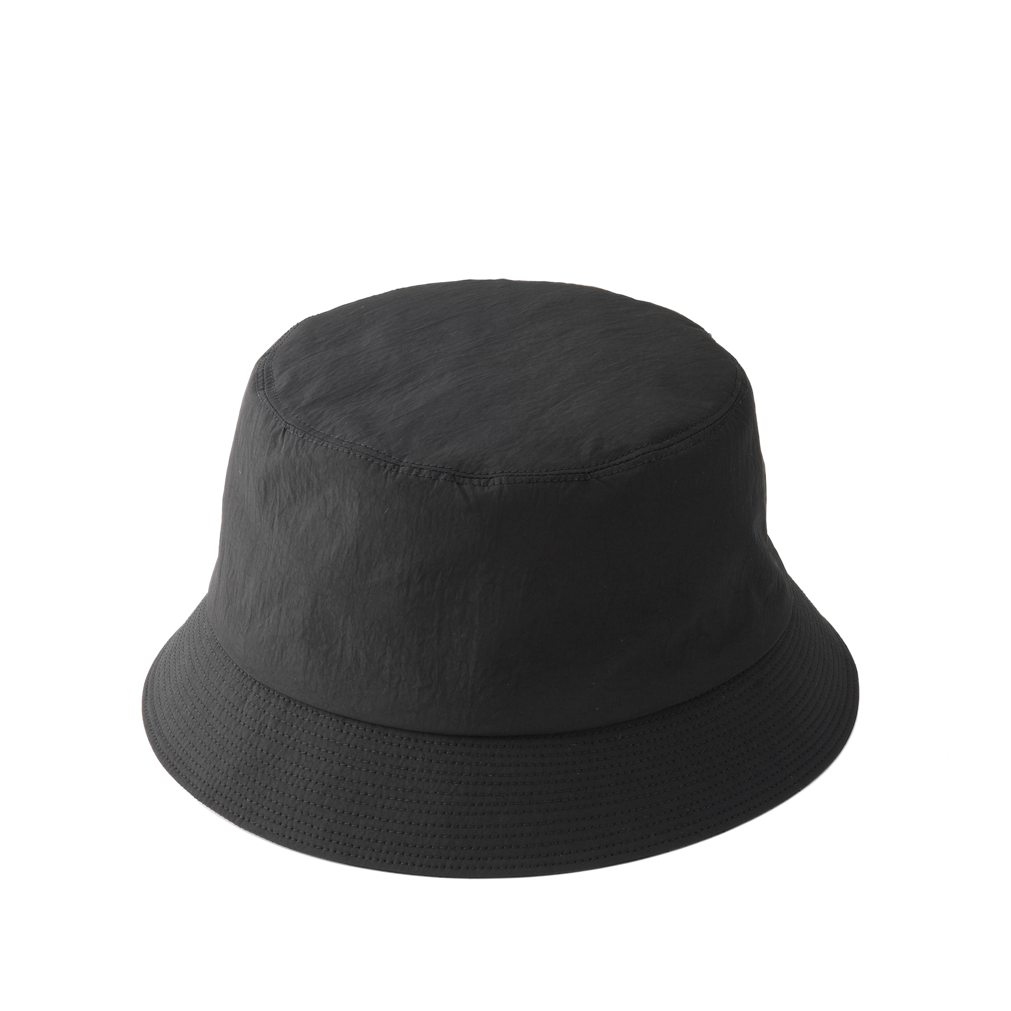 Nylon wash Hat Black