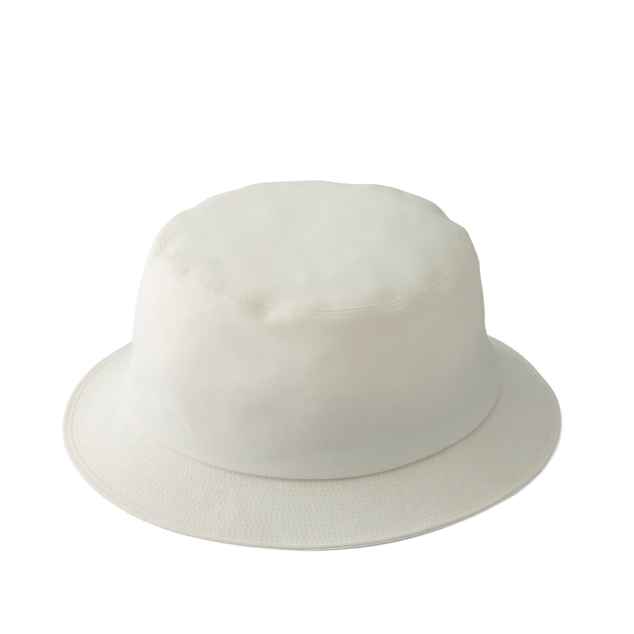 Mohair Wool Tropical Hat Off-white