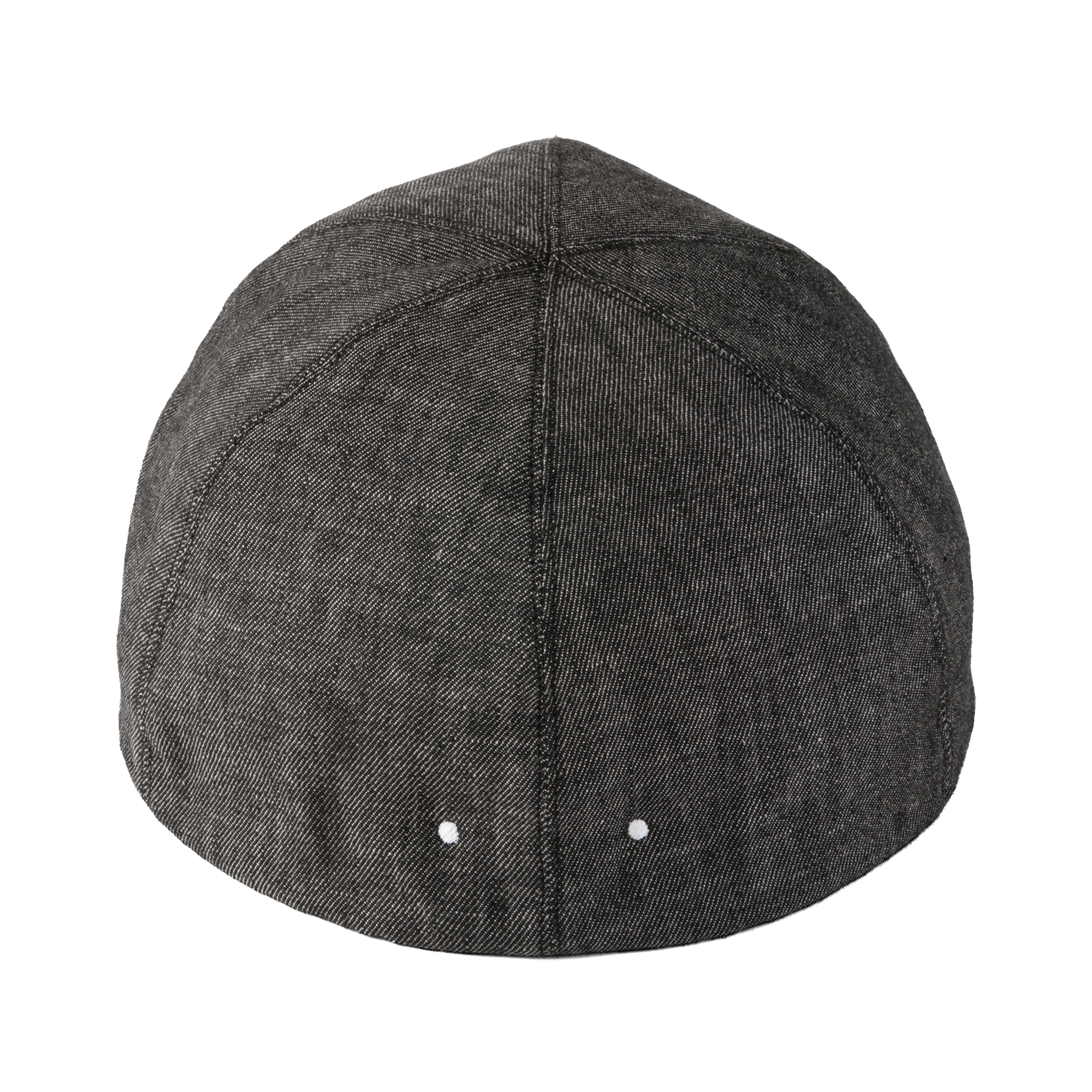 Linen cotton serge Cap Black