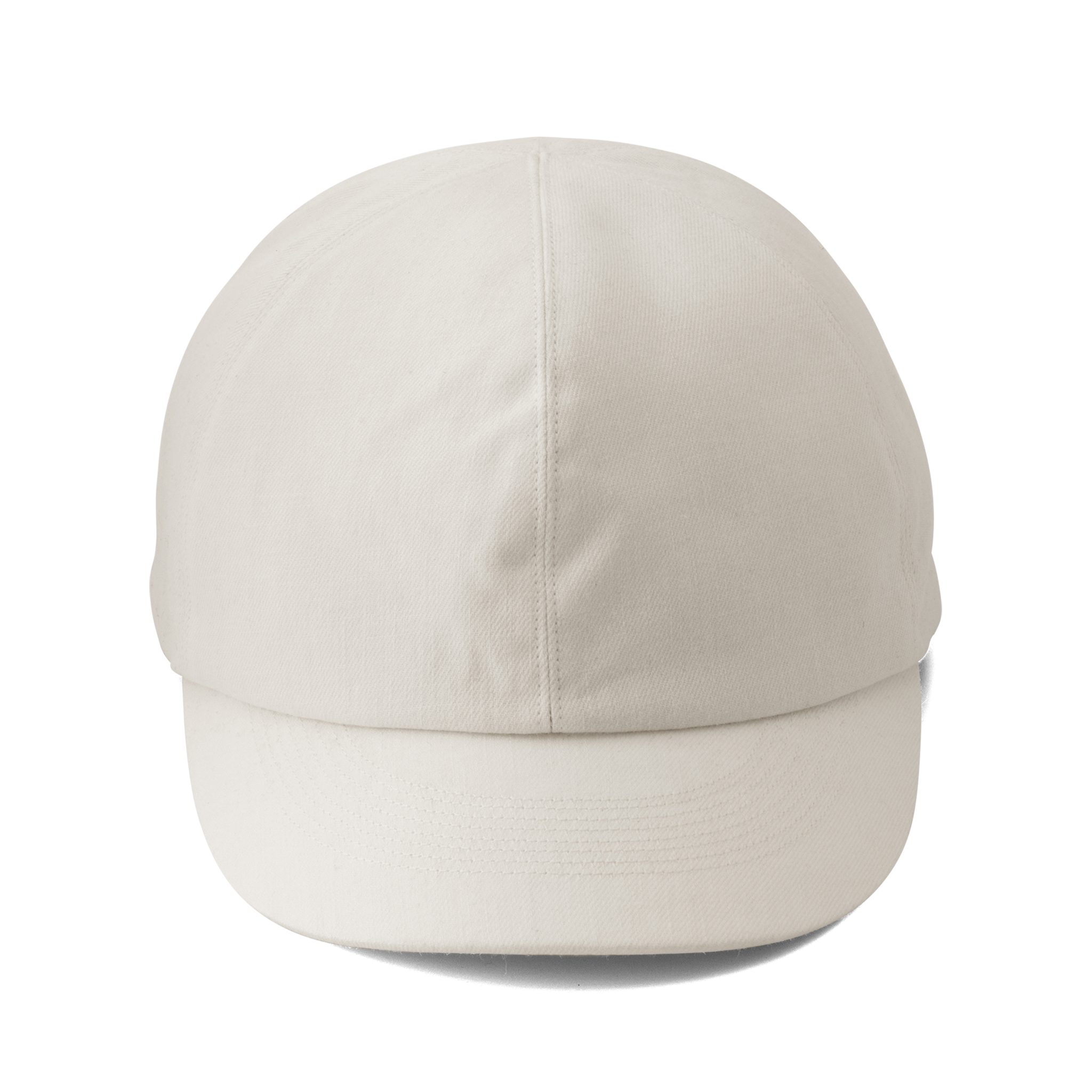 Linen cotton serge Cap White