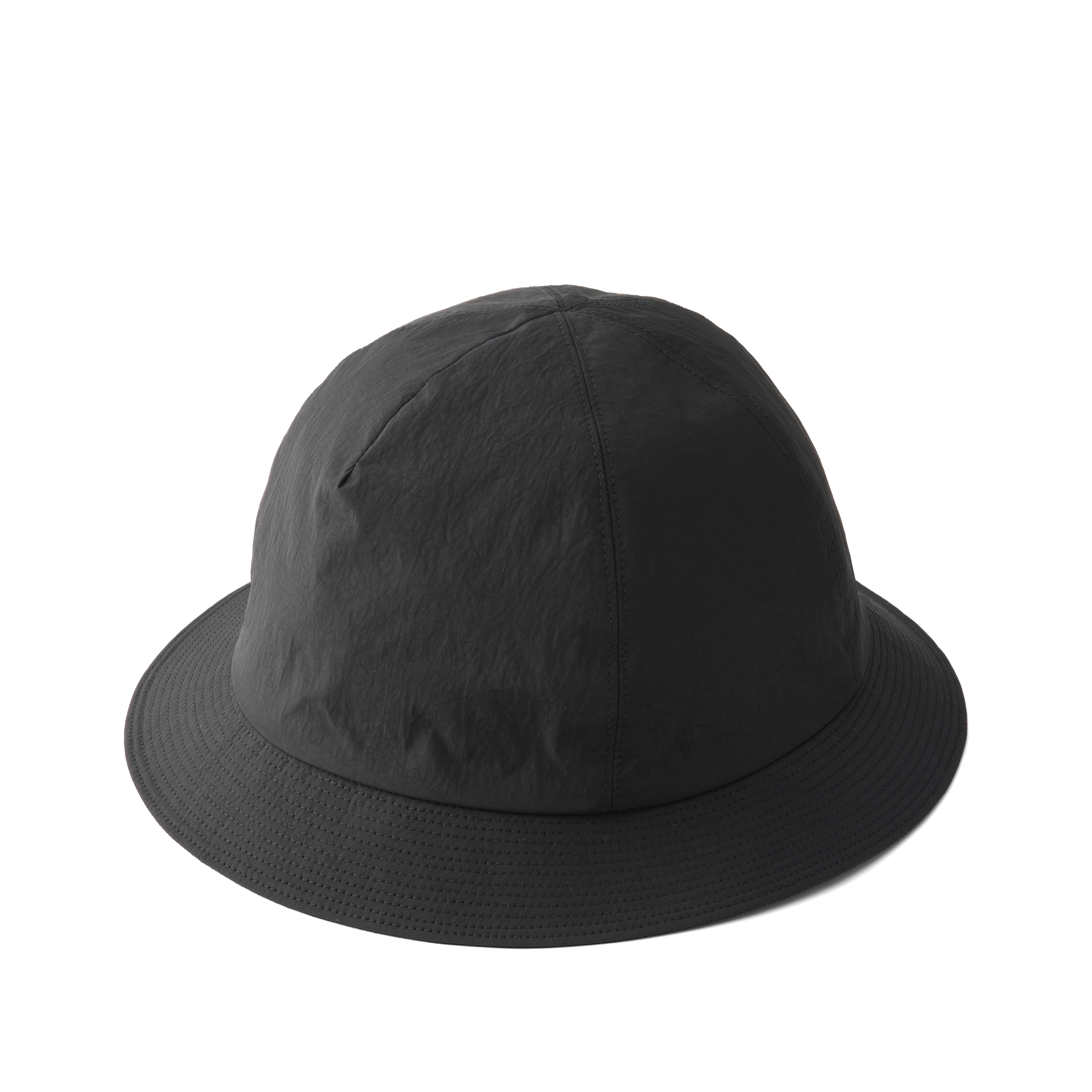 Nylon wash Hat Black
