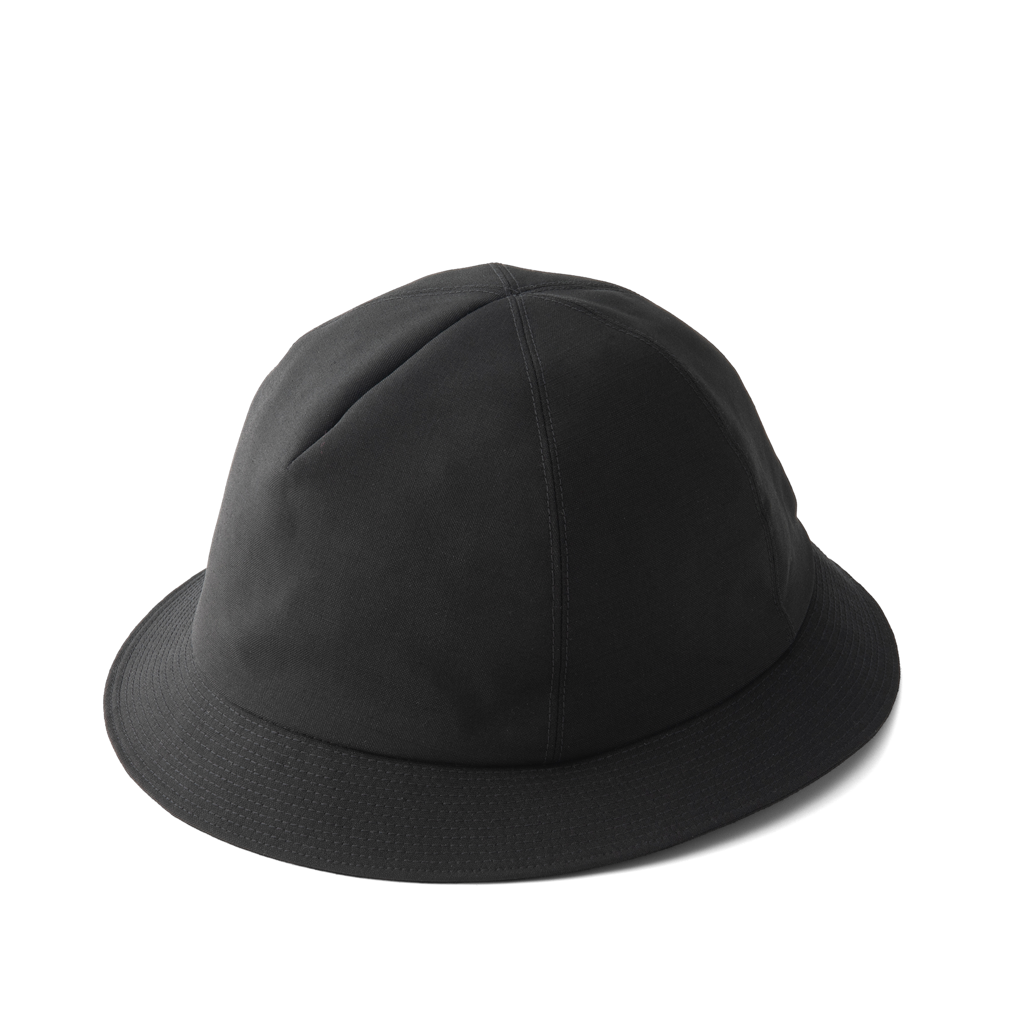 Mohair Wool Tropical Hat Deep-black