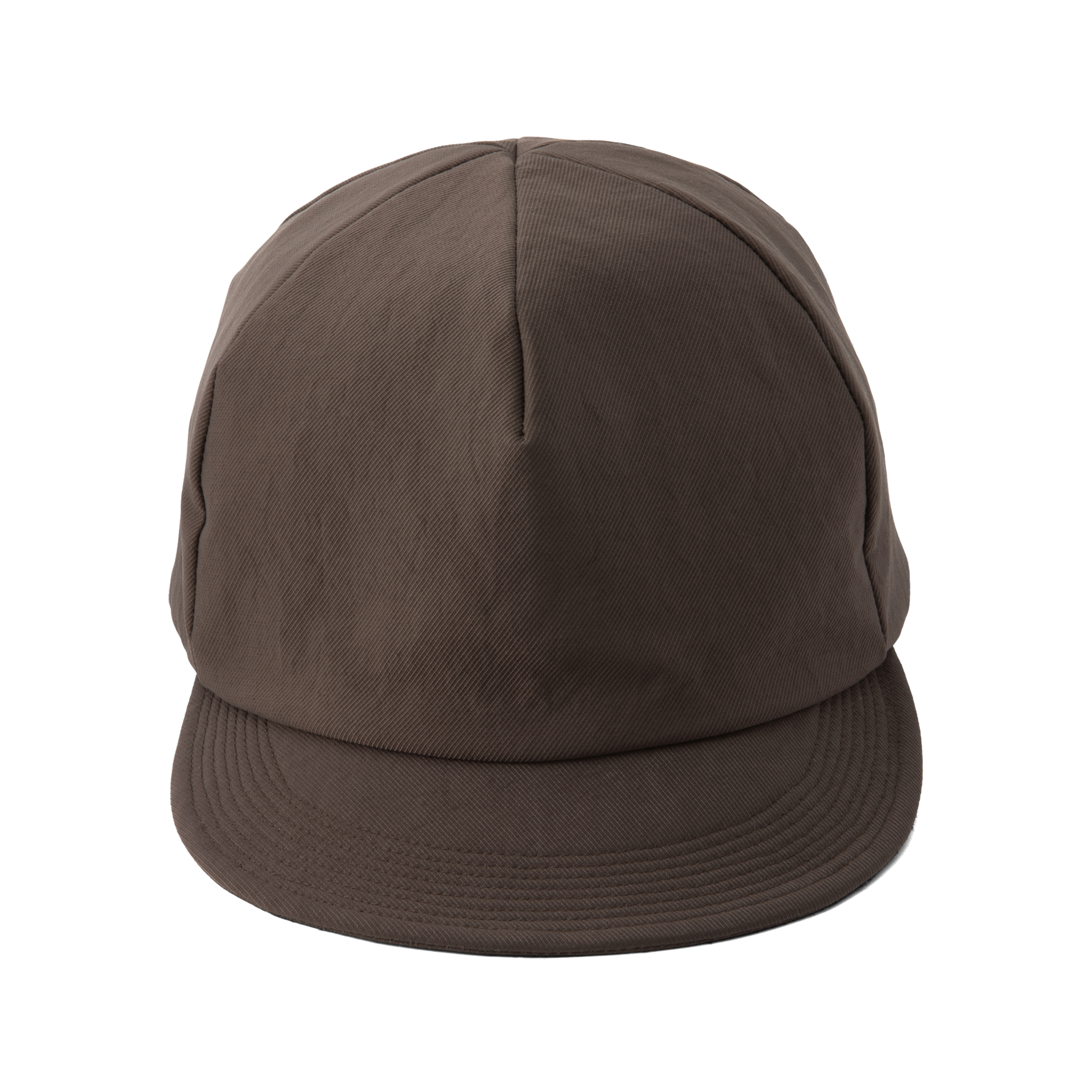 Nylon kersey Cap Brown
