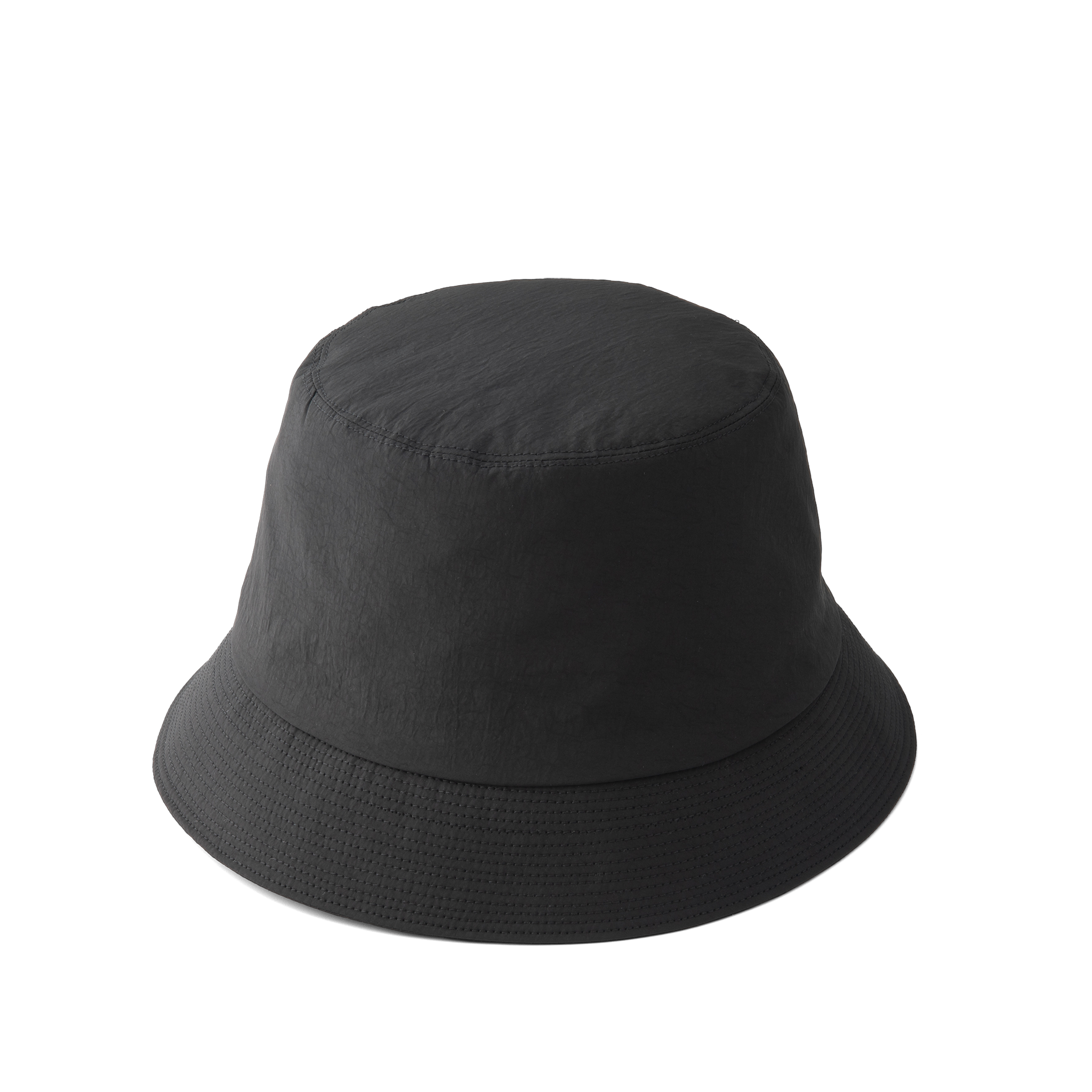 Nylon wash Hat Black