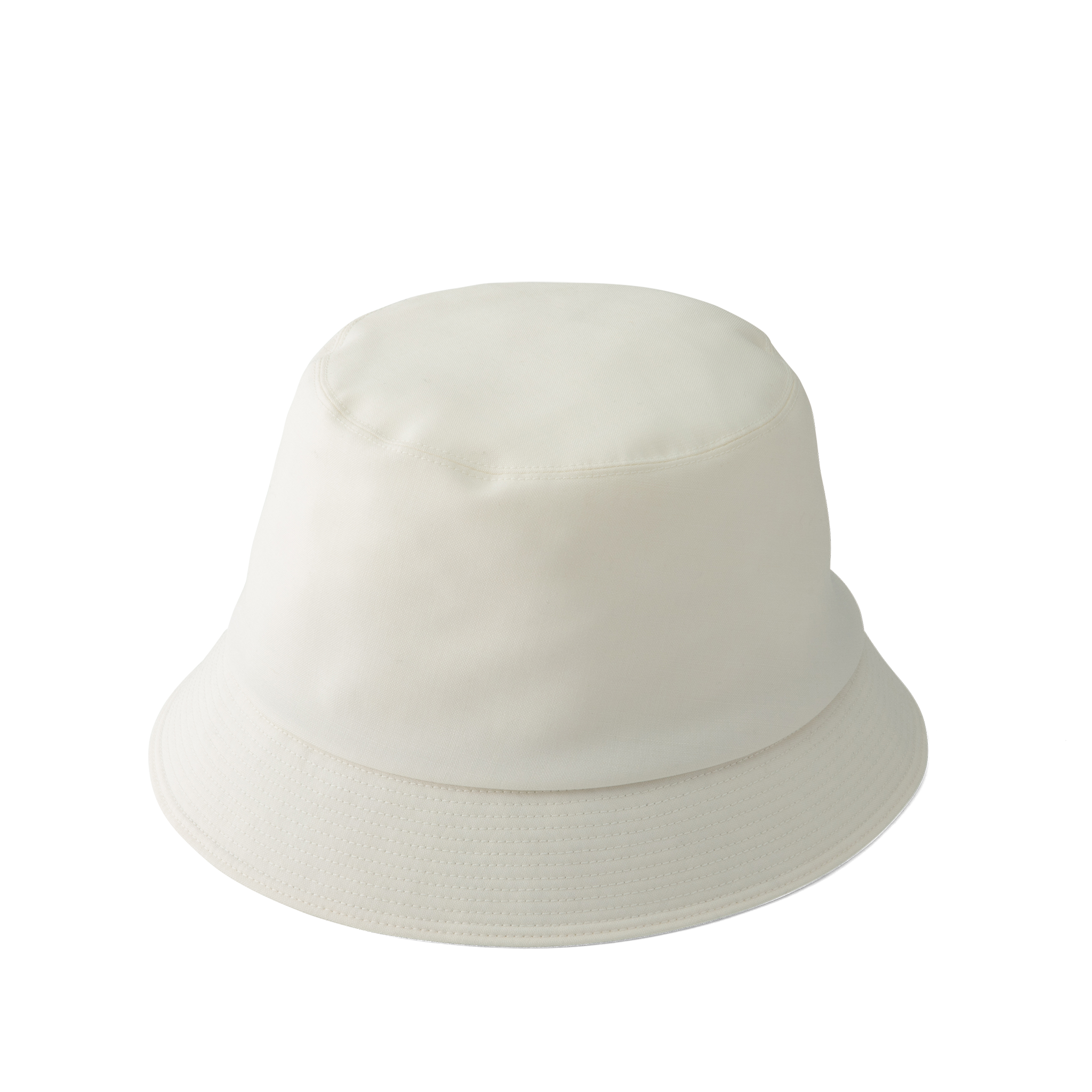 Mohair Wool Tropical Hat Off-white