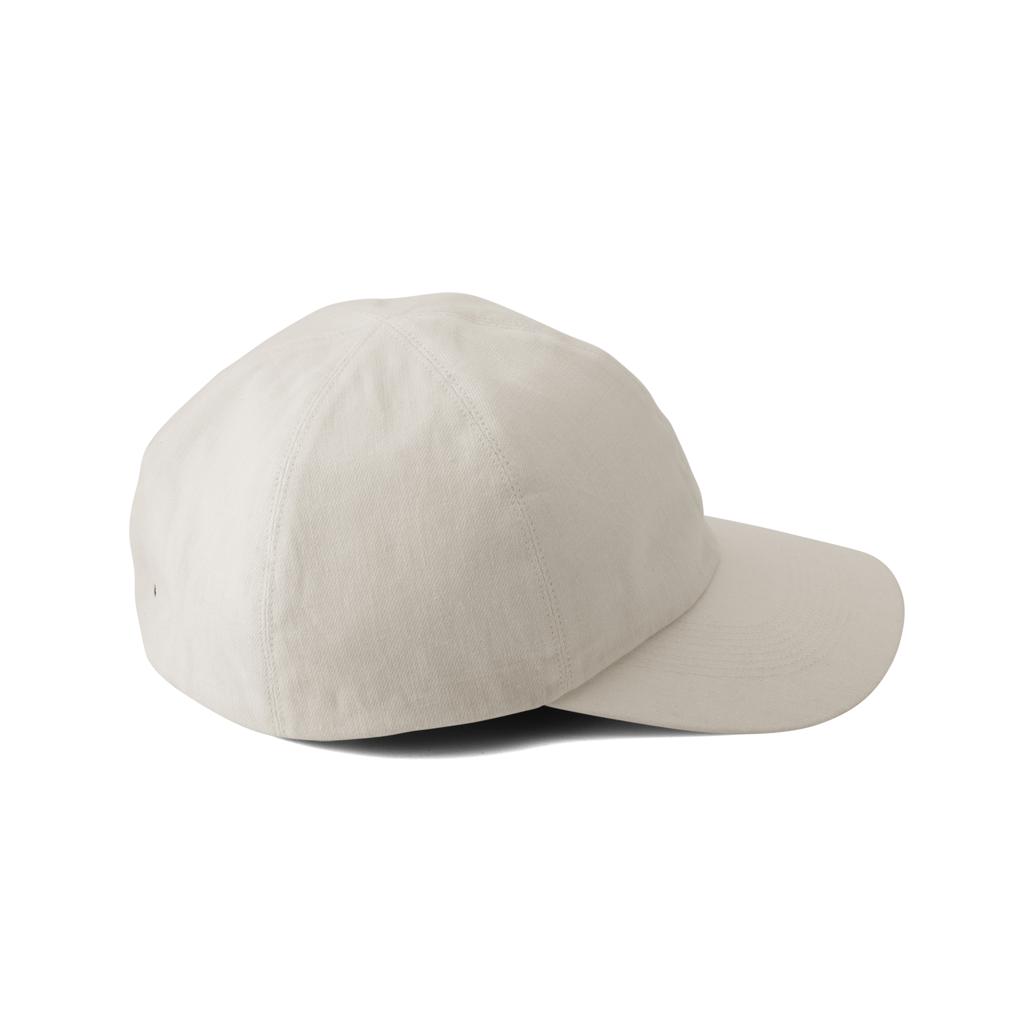 Linen cotton serge Cap White