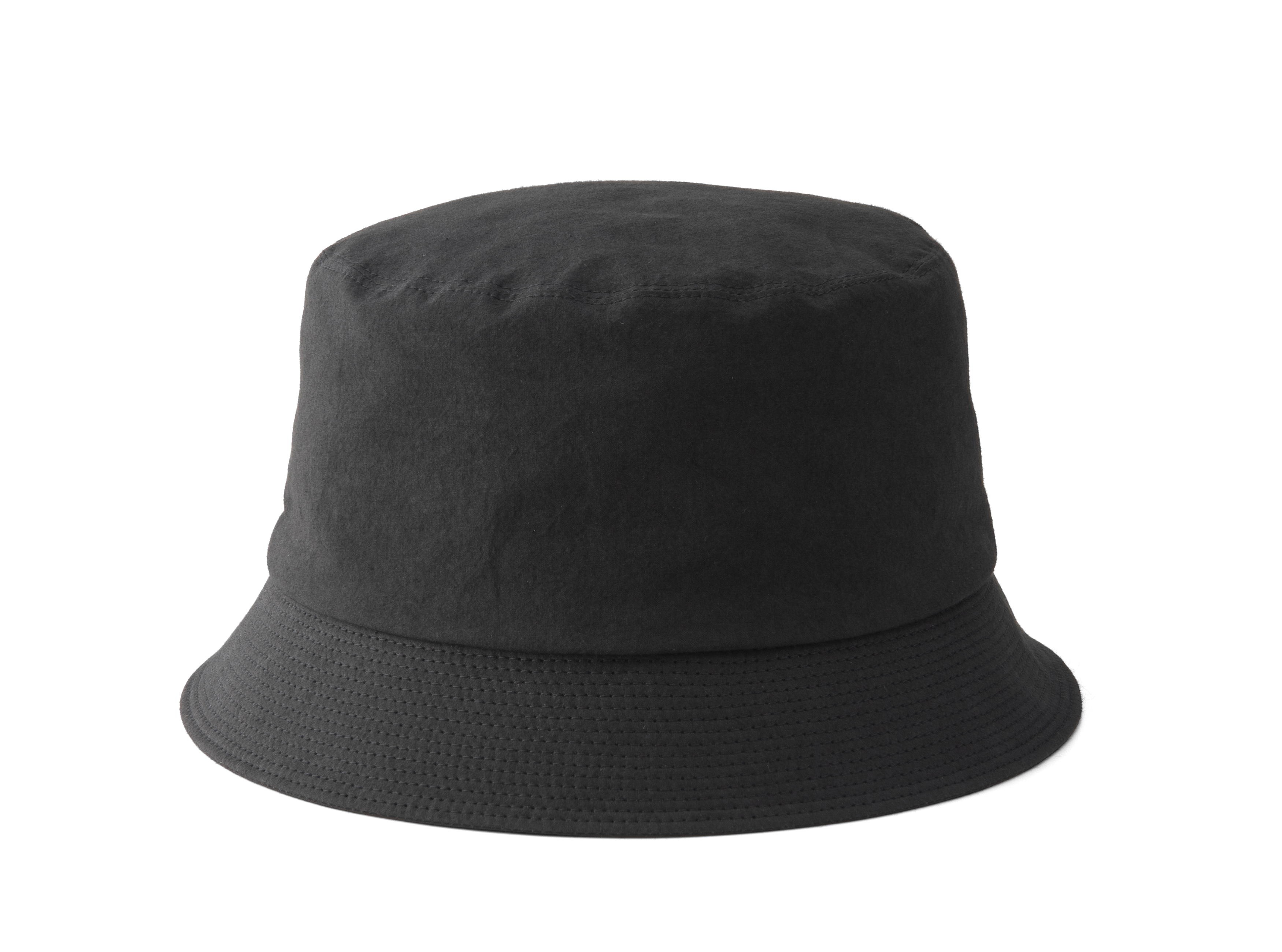 Grunge wash cotton Hat Off-white