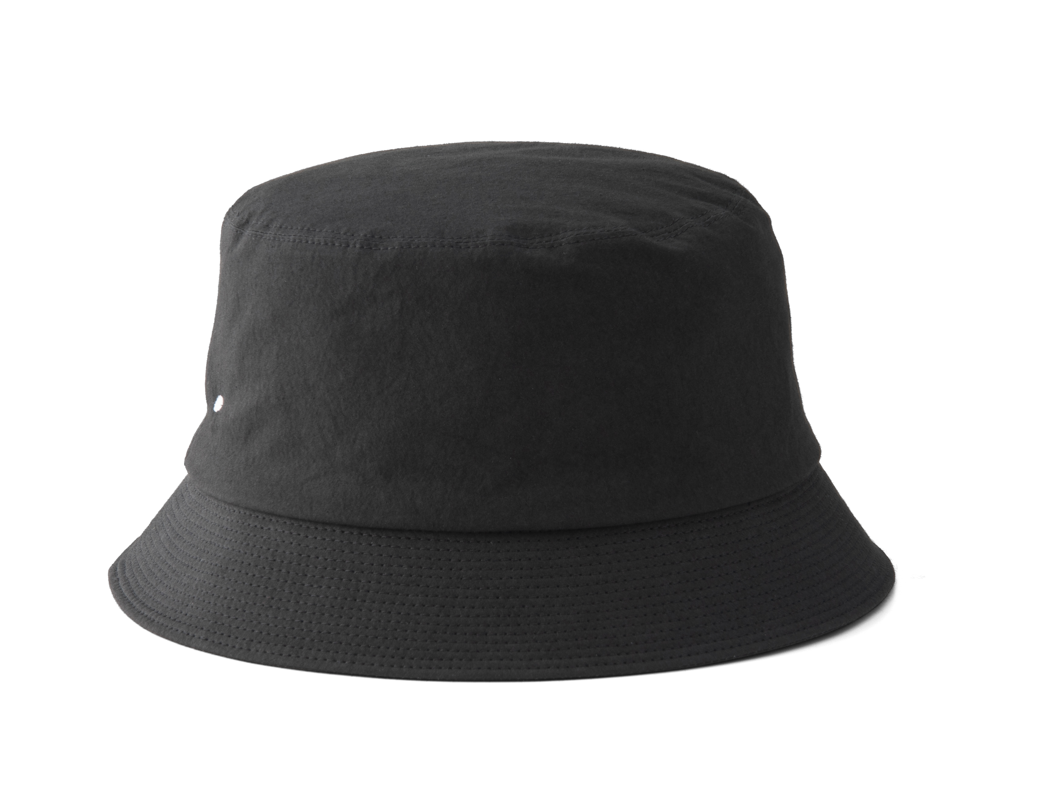 Grunge wash cotton Hat Off-white