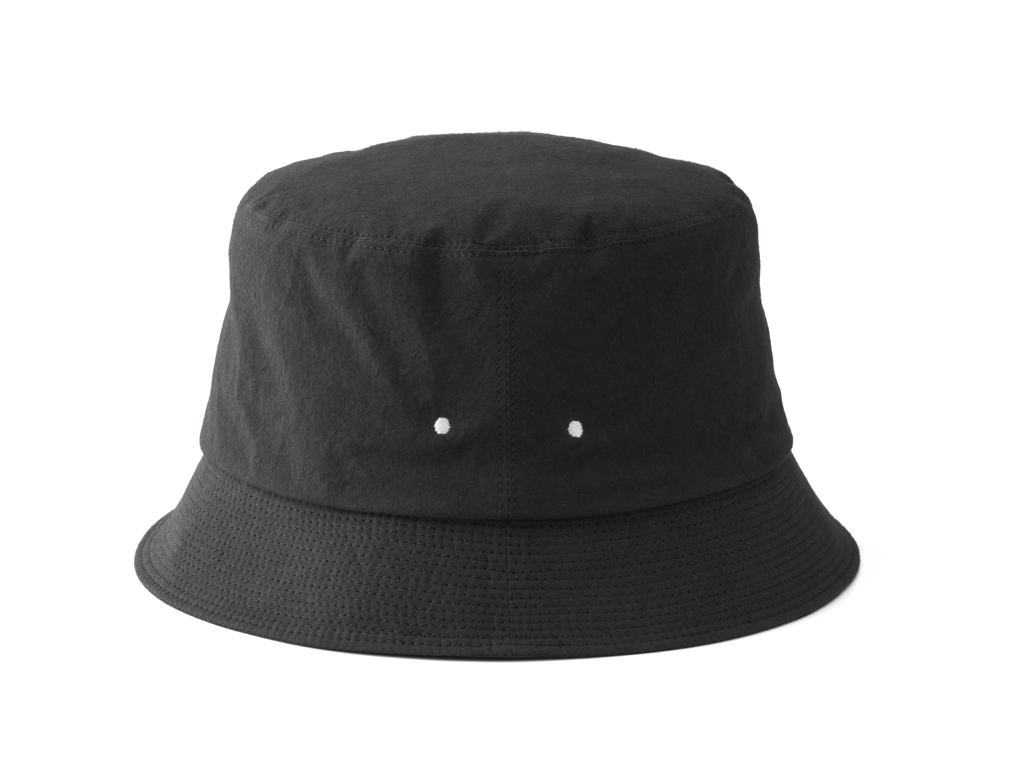 Grunge wash cotton Hat Off-white