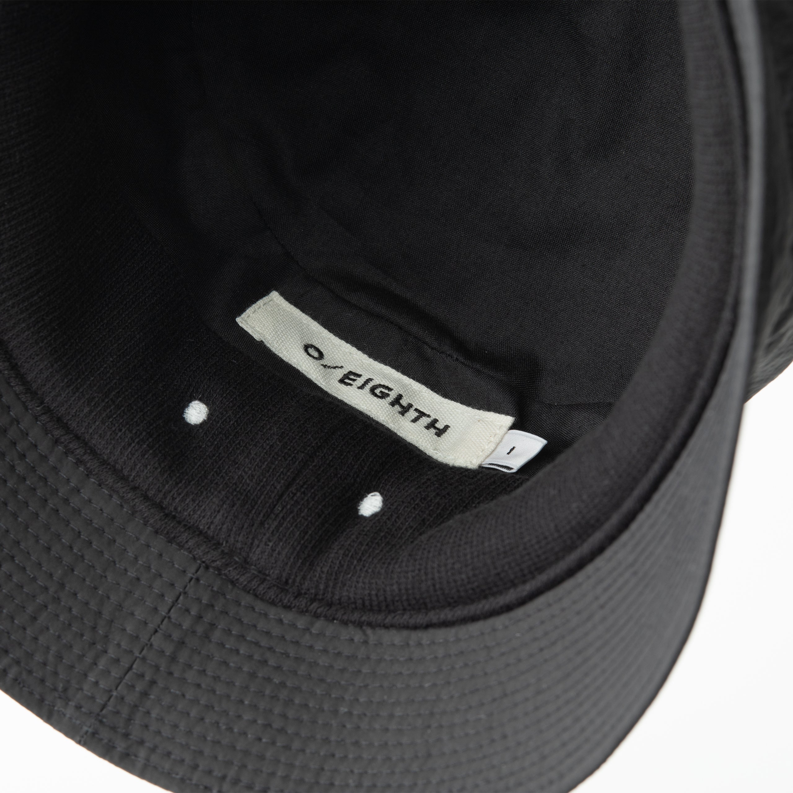 Nylon wash Hat Black