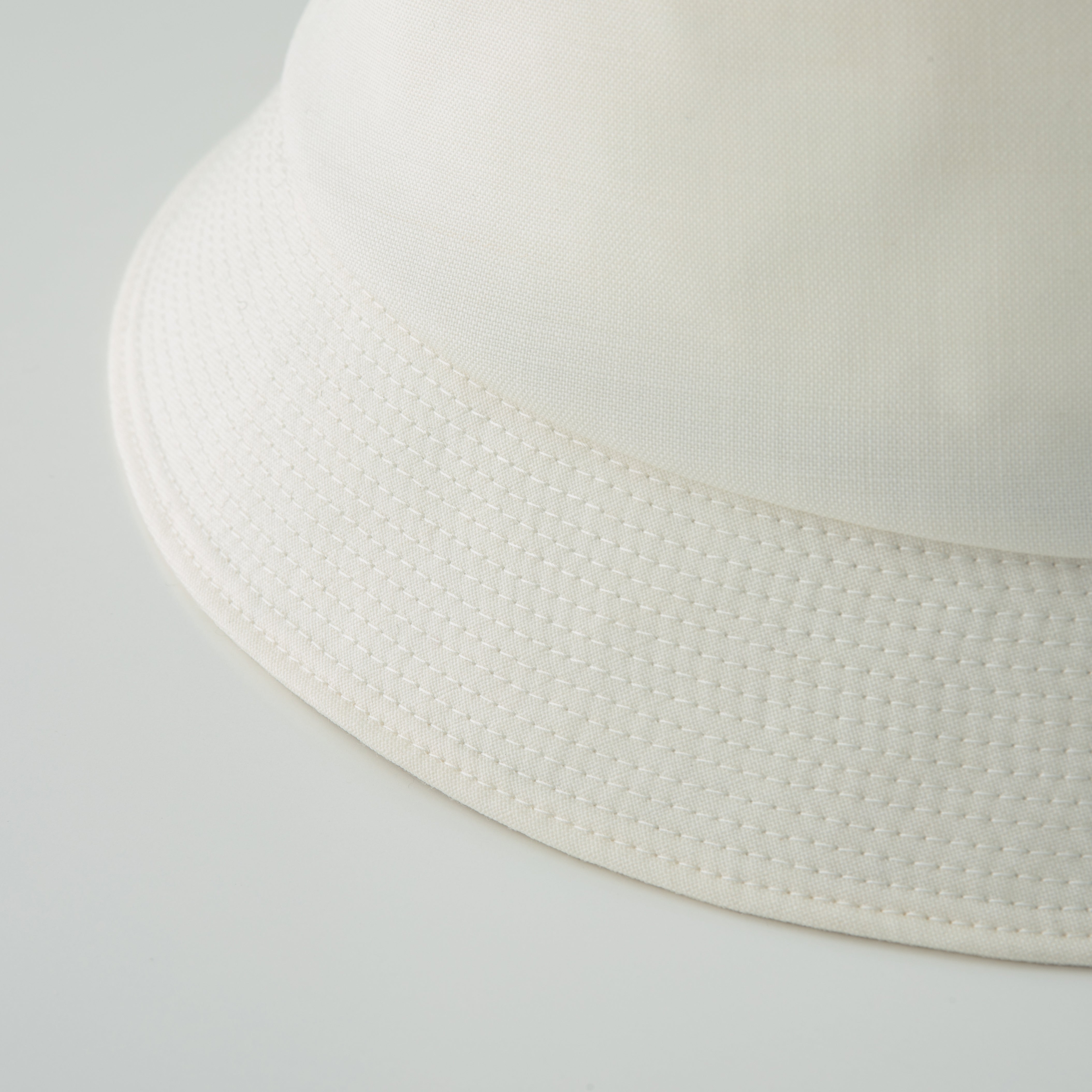 Mohair Wool Tropical Hat Off-white