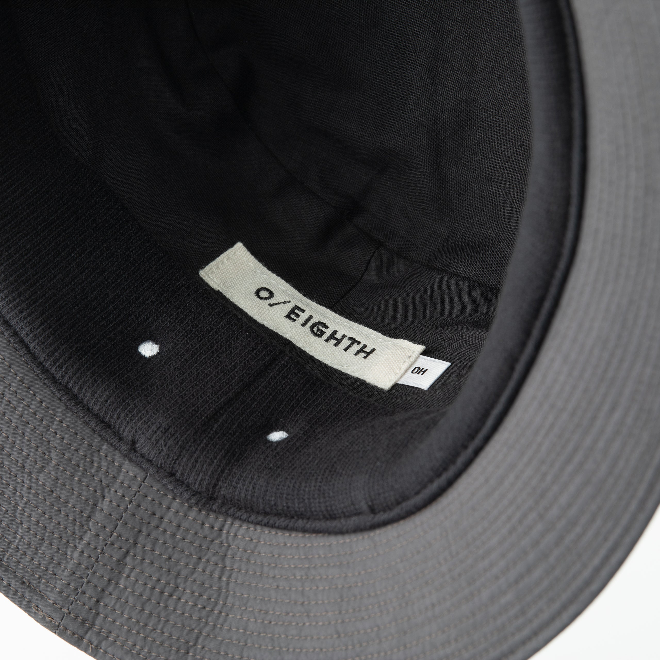 Nylon wash Hat Black