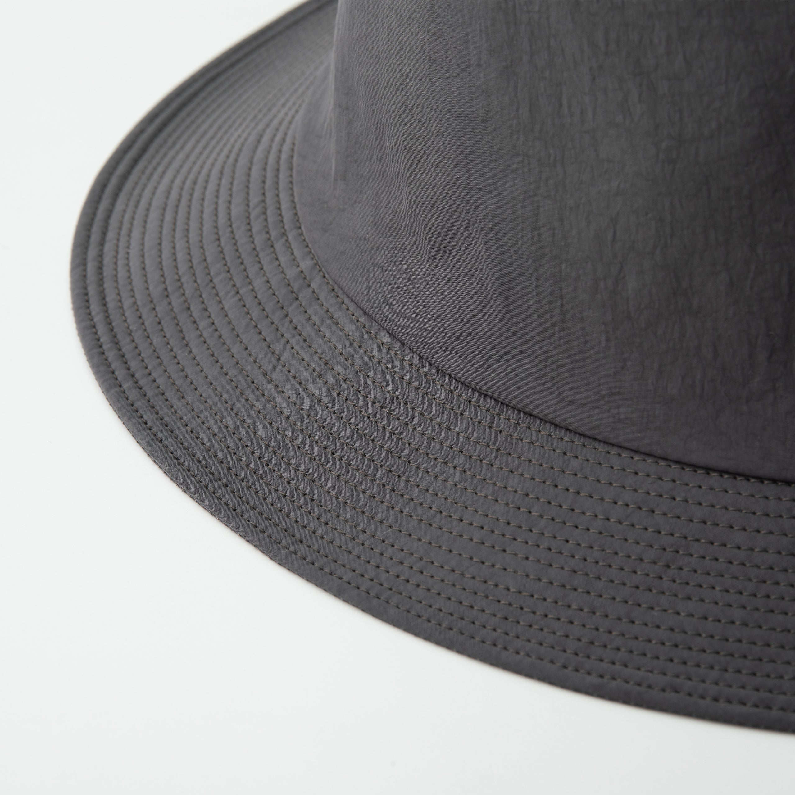 Nylon wash Hat Charcoal