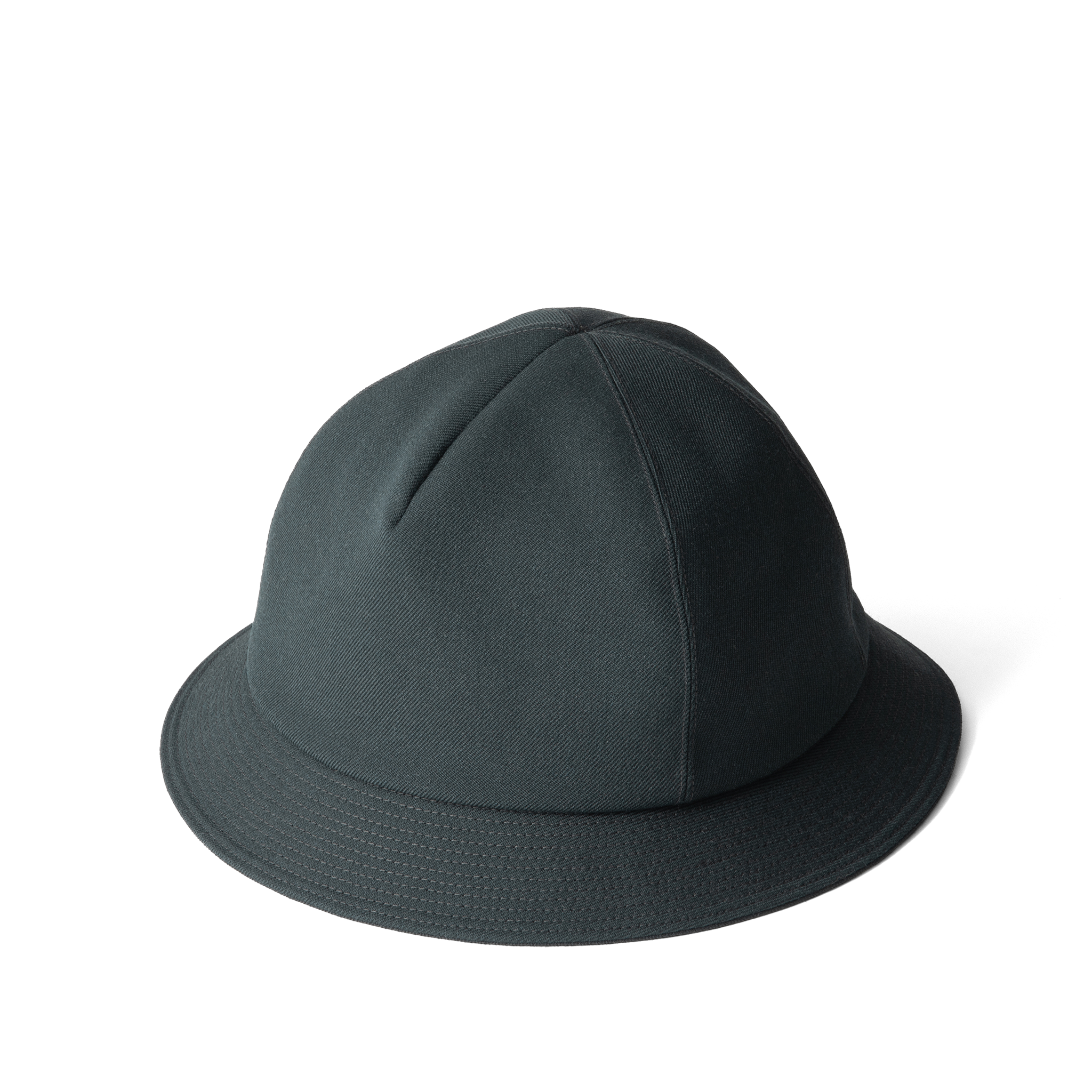 Wool Gabardine Hat D.Green