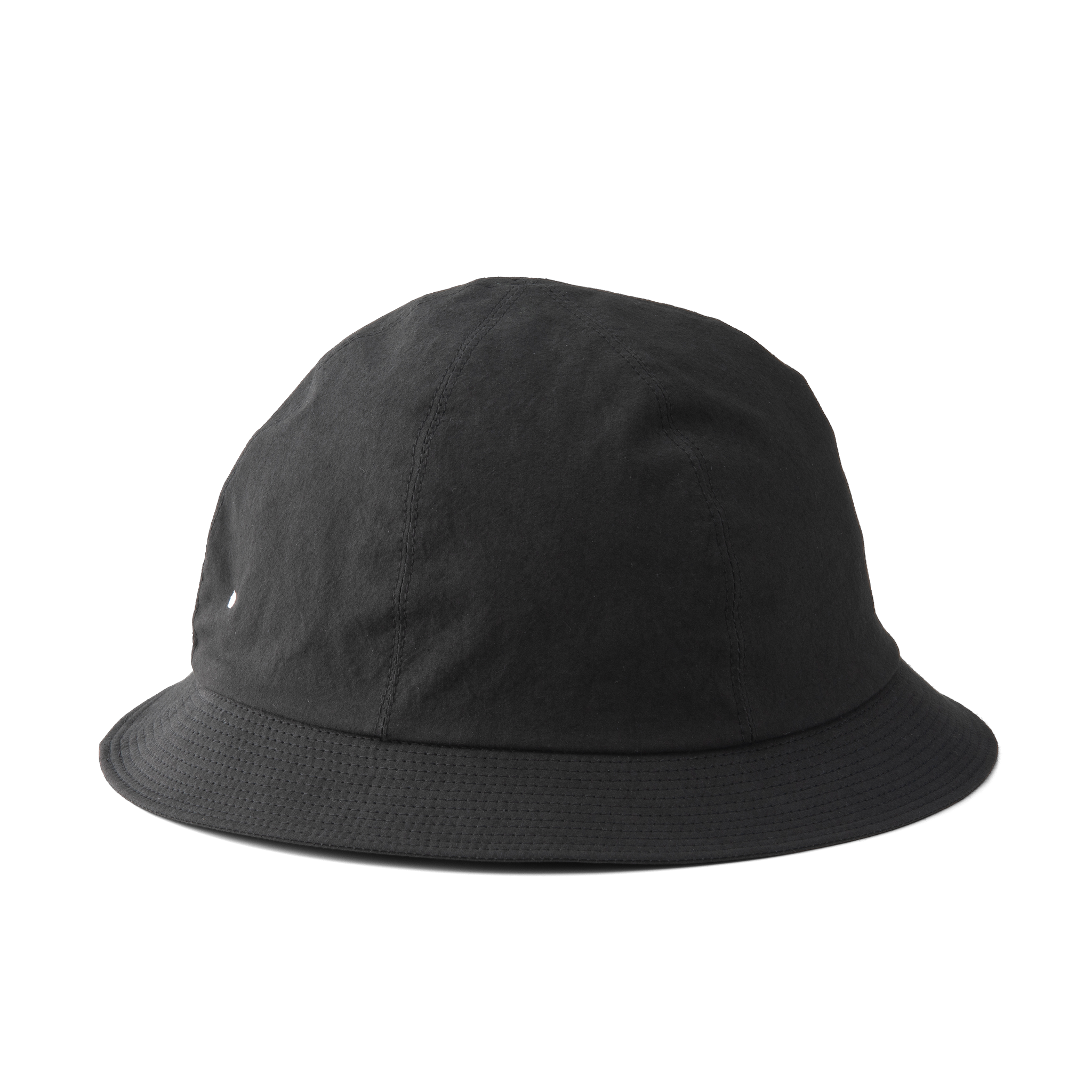 Grunge wash cotton Hat Off-white