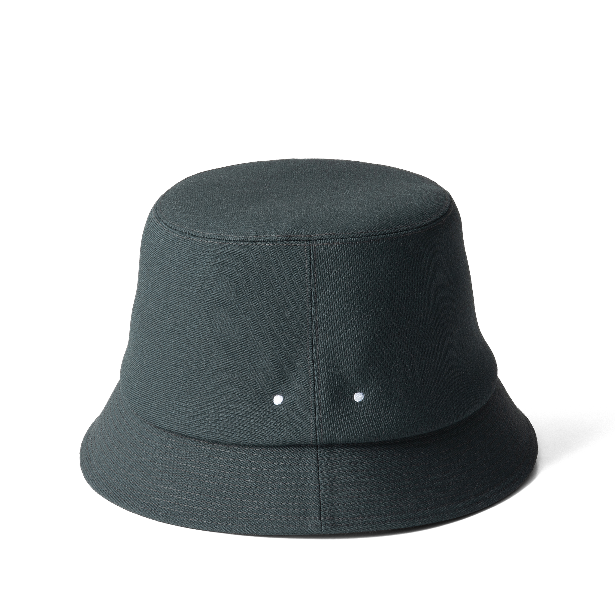 Wool Gabardine Hat Charcoal