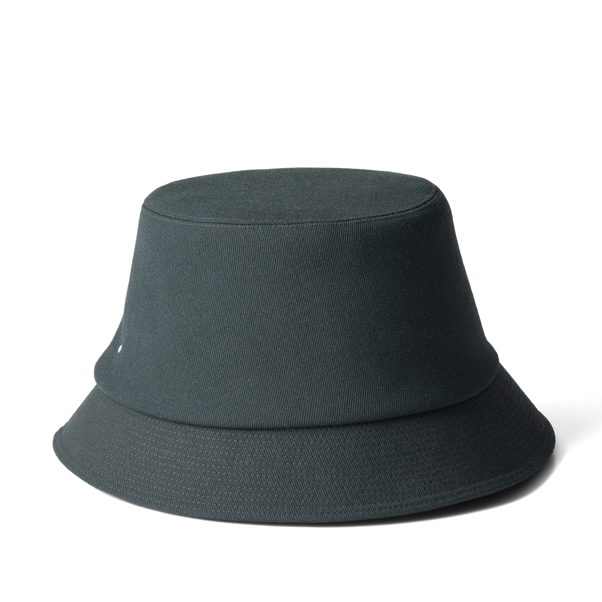 Wool Gabardine Hat Charcoal