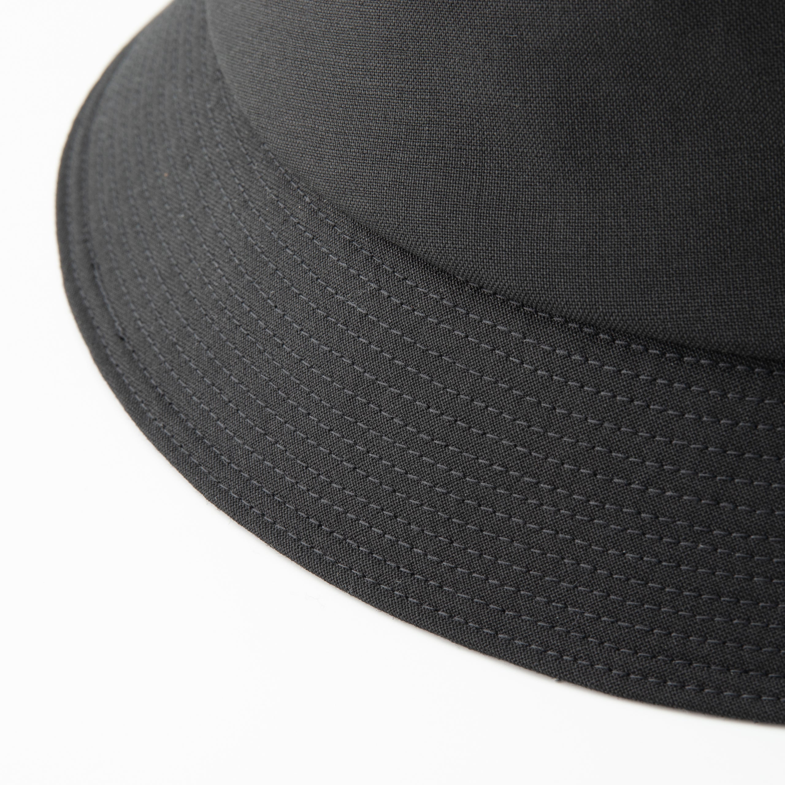 Mohair Wool Tropical Hat Deep-black