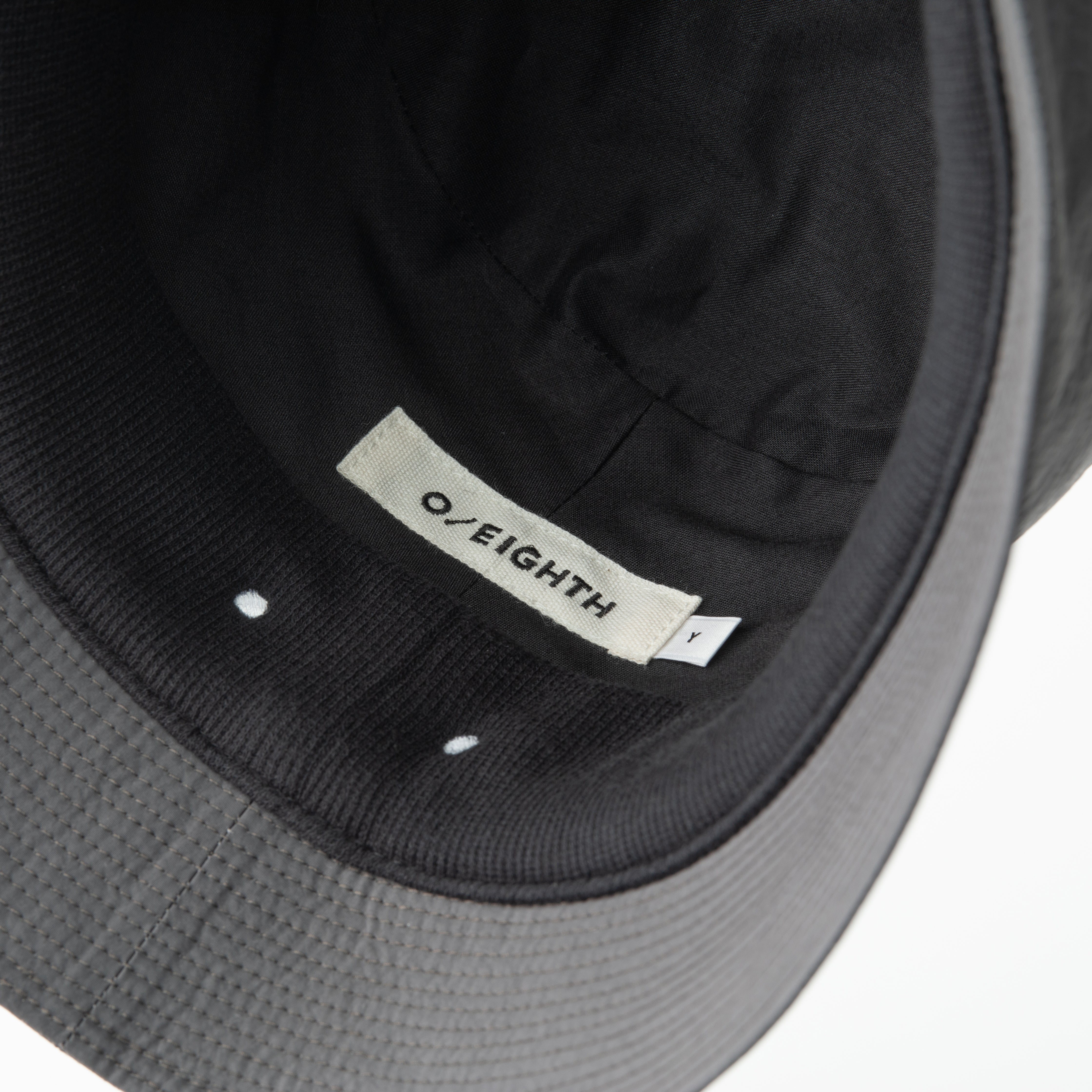 Nylon wash Hat Black