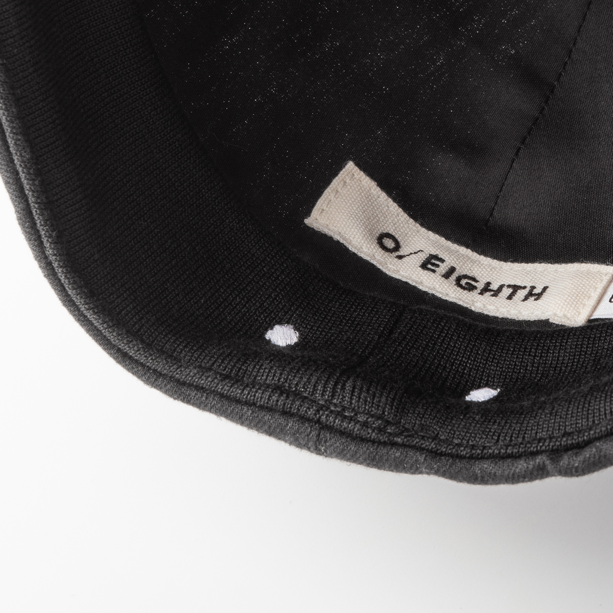 Linen cotton serge Cap Mix-black