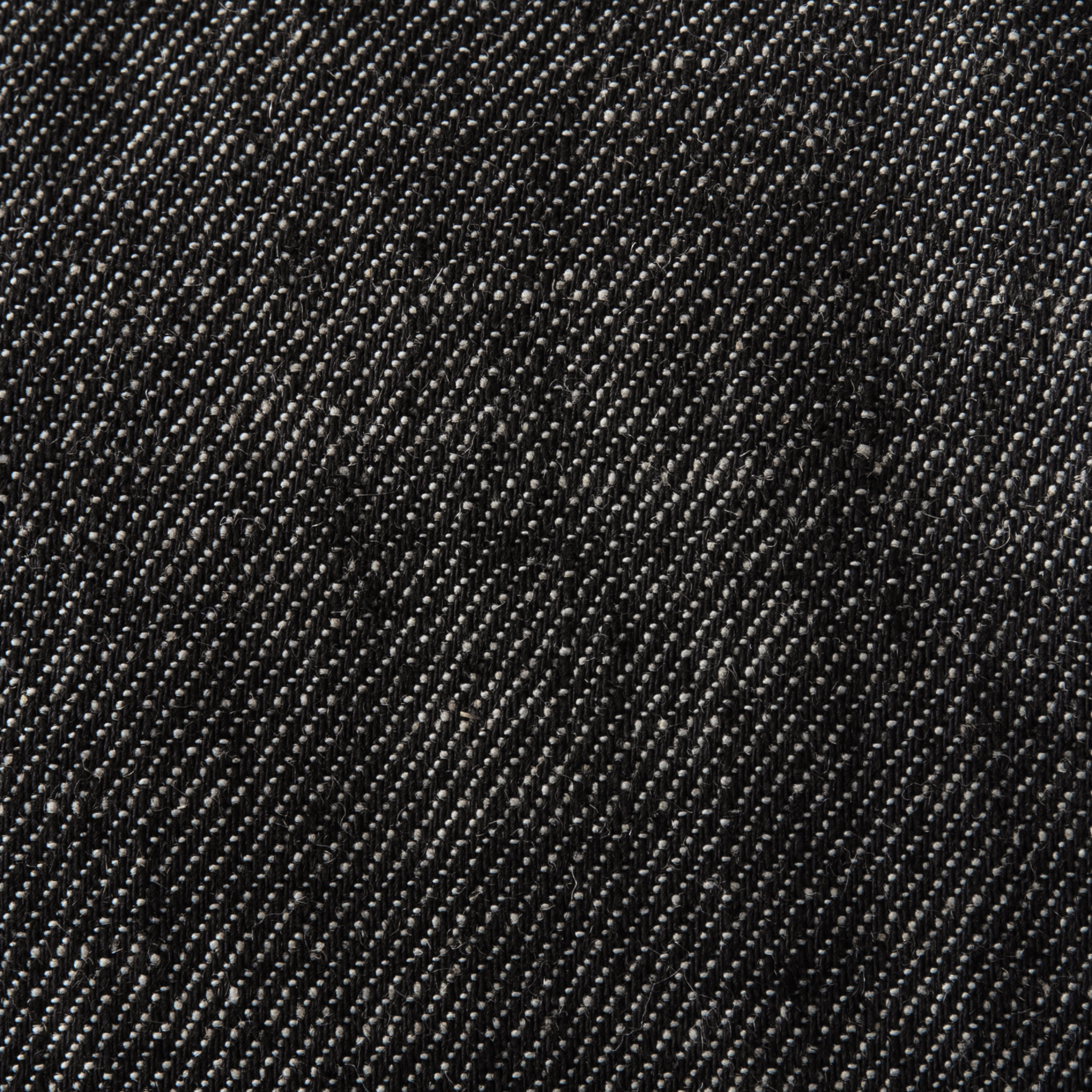 Linen cotton serge Cap Mix-black